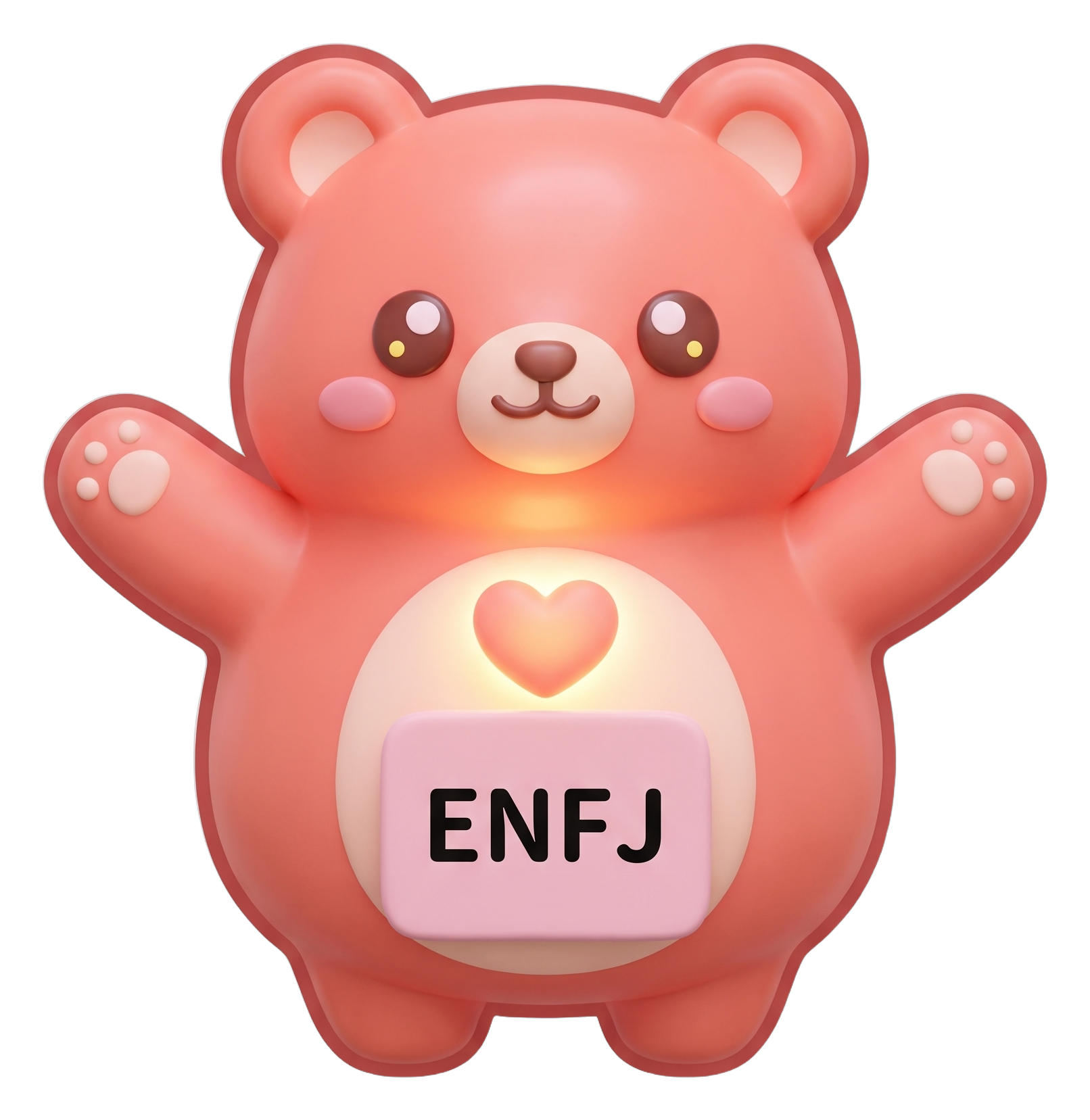 ENFJ 곰 캐릭터