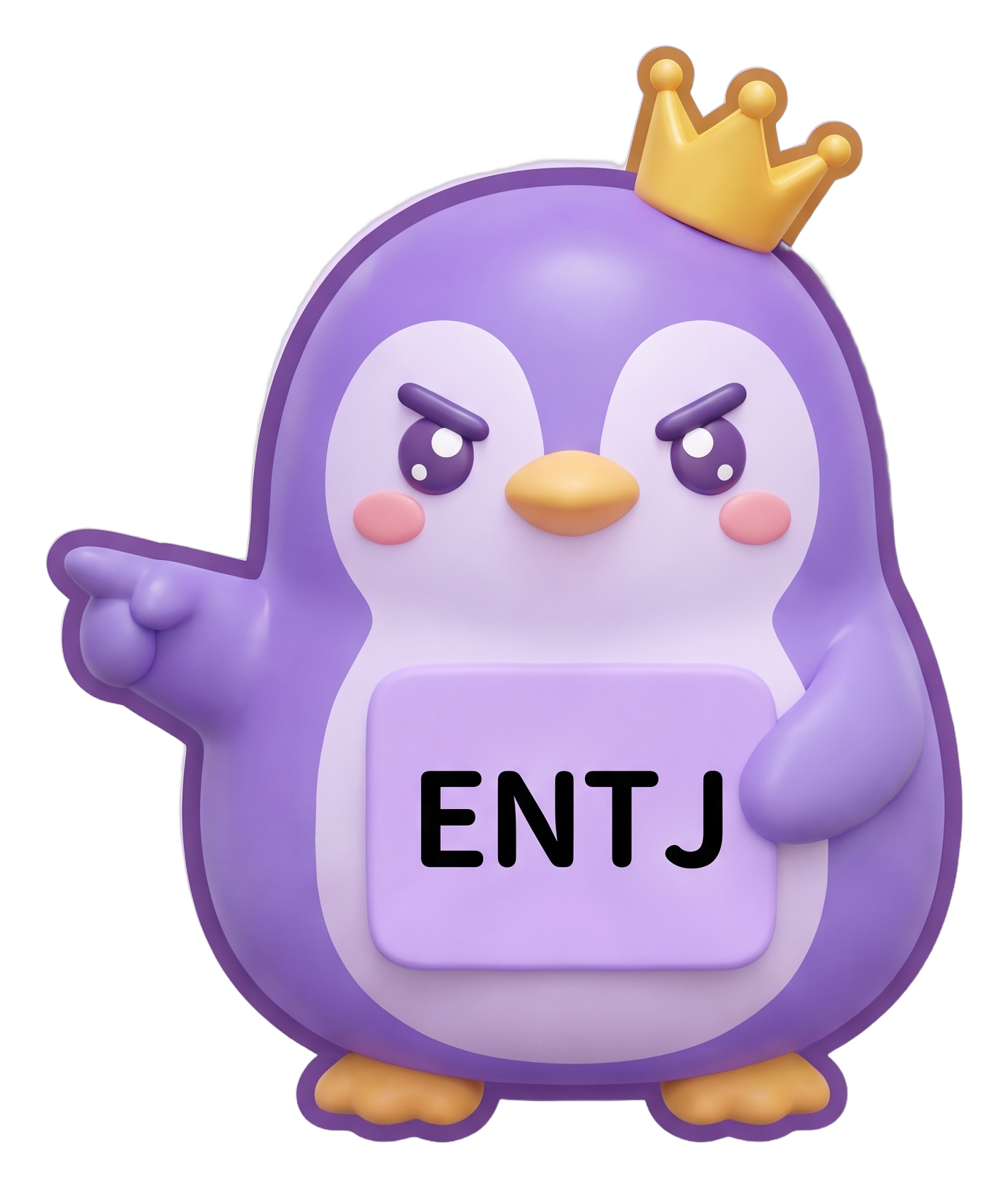 ENTJ 펭귄 캐릭터