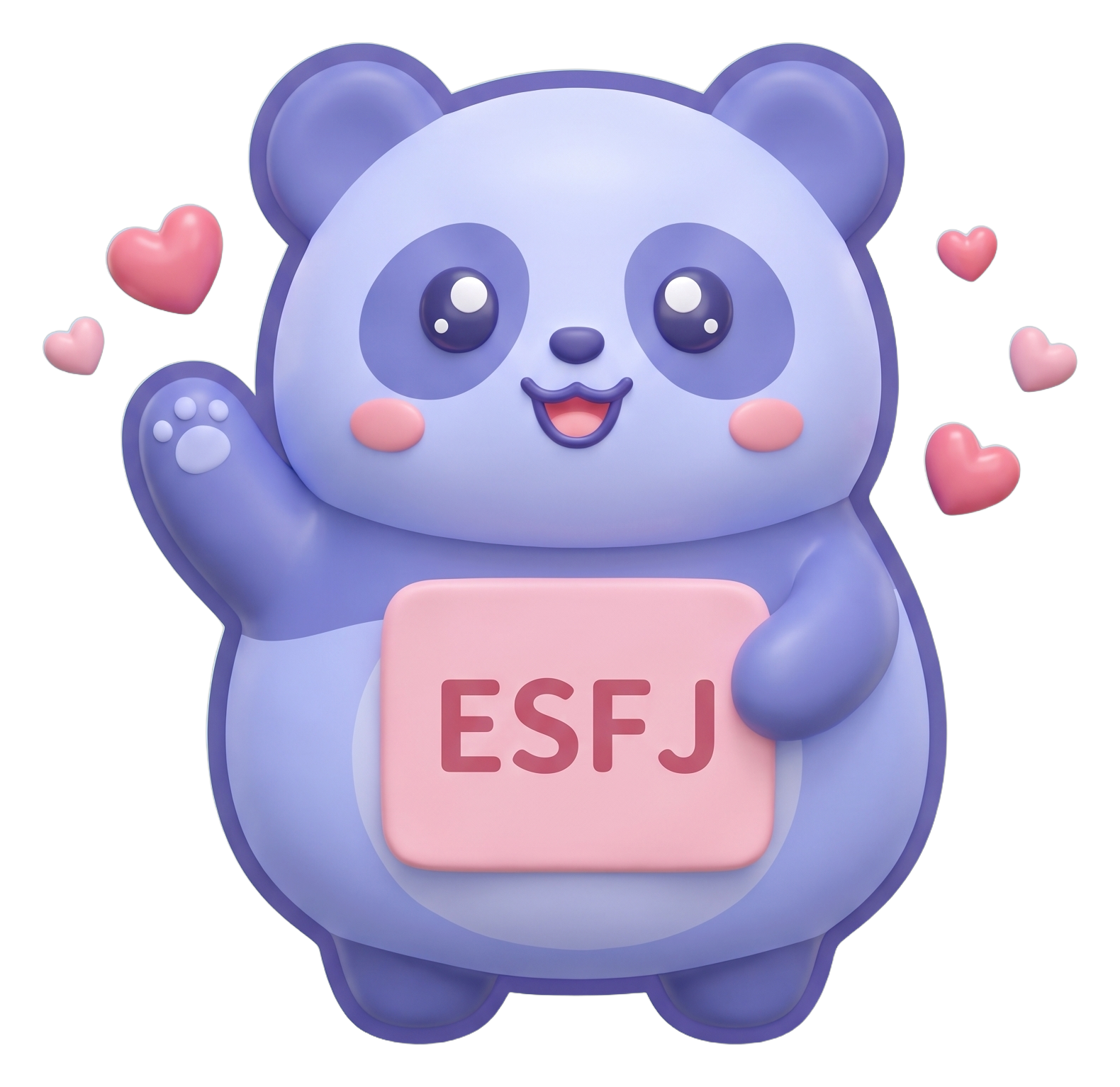 ESFJ 판다 캐릭터