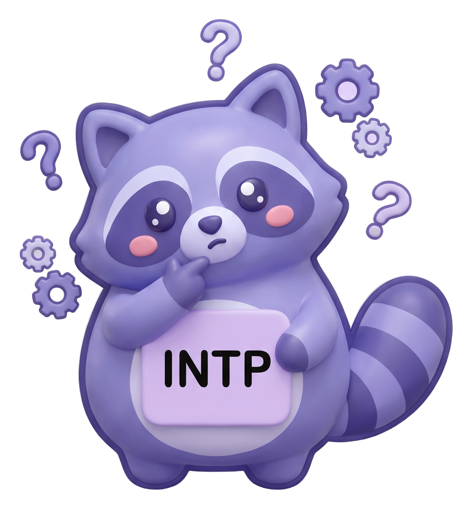 INTP 너구리 캐릭터
