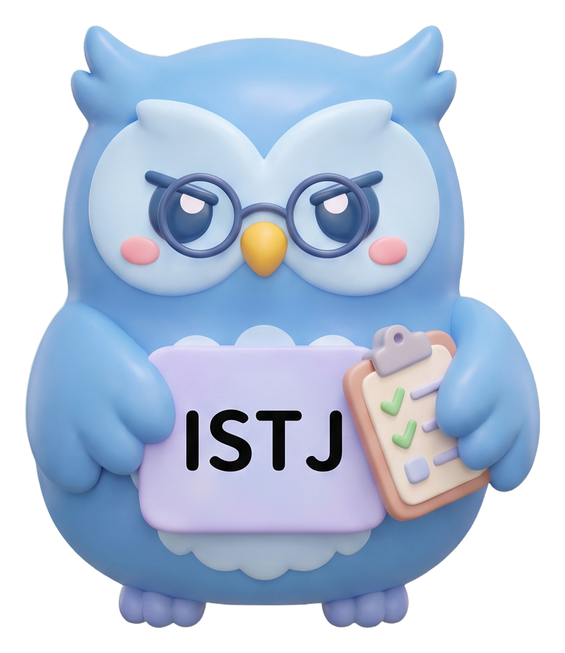 ISTJ 부엉이 캐릭터